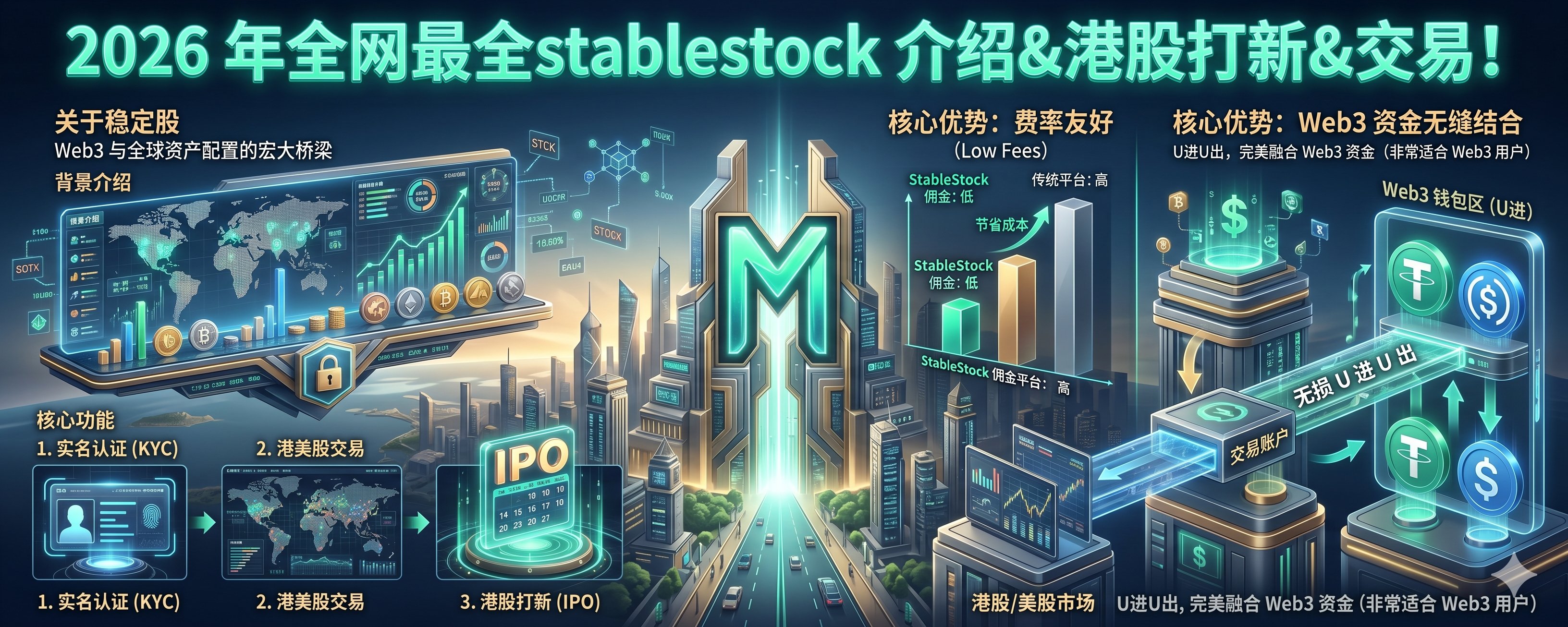 2026 年全网最全 StableStock 介绍&港股打新&交易——Web3 港股打新首选平台!